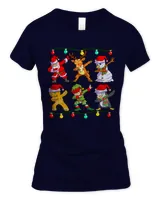 Deer Christmas Kids Boys Men Dabbing Santa Elf Deer Friends Xmas 347