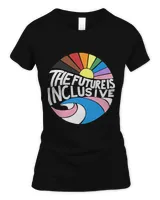 Retro Vintage The Future Is Inclusive LGBT Gay Rights Pride