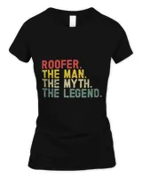 Roofer Funny Retro Roofing Roof Equipment Job Repair21