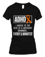 ADHD Awareness Beat Attention Deficit Warrior Survivor 21