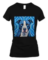 Dog Lover Bully Breeds Op Art Pit Bull Blue Nose Pit Bull