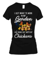 Chicken Poultry Funny Chicken For Men Women Gardening Chicken Lovers Garden 309