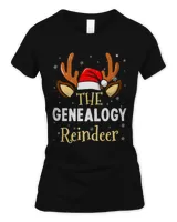 Genealogy Reindeer Family Matching Christmas Outfit 2