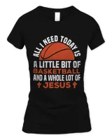 Basketball Gift and Jesus Religious Christian