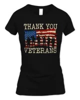 American Flag Thank you Veterans Proud Veteran Best Gift