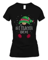 Art Teacher Gnome Family Matching Christmas Pajamas T-shirt