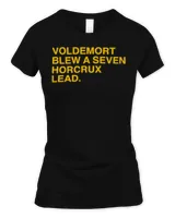 Shop Obvious Voldemort Blew A Seven Horcrux Lead T-Shirt
