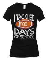 I TACKLEDDAYS OF SCHOOL Football th Day Gifts