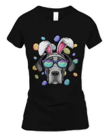 Great Dane Easter Bunny Ears Dog Funny Easter Eggs Hunting