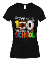 Happy 100th Day Of School Football Baseball Sport Lovers