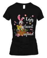 Bearded Collie Happy Easter Day Easter Colorful Egg Hunt