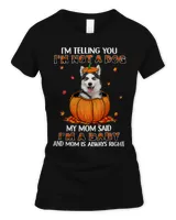 Autumn Baby Husky Halloween I’m Telling You I’m Not A Dog