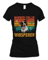 Vintage Retro Border Collie Whisperer Funny Dog Sunglasses