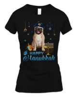 Pug Lover Jewish Menorah Hat Chanukah Hanukkah Jewish Xmas 216 Pugs Dog