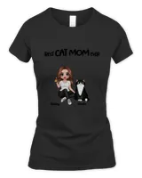 Outline Background In House Best Cat Mom Ever Personalized QTCAT241222A1