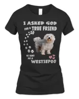 Westiedoodle Dog Quote Mom, Wee Poo Dad Art, Cute Westiepoo Tank Top