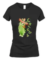 Catcus Cat Cactus Funny Shirt