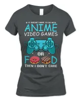 Anime Video Games Food Gaming Nerd Computer Playing Lover