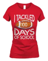 I TACKLEDDAYS OF SCHOOL Football th Day Gifts