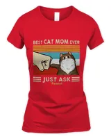 Customized Best Cat Dad Ever Just Ask Personalized Shirt QTCAT060223C3