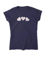 The Three Baseball Hearts Crewneck Sweatshirt