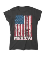 4th of July Independence Day US American Flag Patriotic T-Shirt