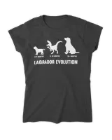 Labrador Retriever Evolution Design for a Labrador Owner T-Shirt