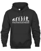 Funny Evolution Electrician Shirt