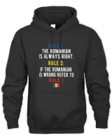 Romanian Roots Romania Flag Romanian Heritage10774 T-Shirt