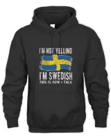 Proud Swedish Heritage Sweden Roots Swedish Flag16097 T-Shirt