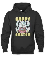 Happy Easter Bunny Rabbit Eggs Family Dye