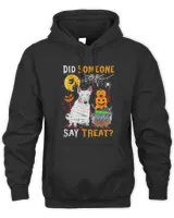 Bull Terrier Dog Halloween Did Someone Say Treat 194