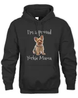 Yorkie Mom Women Girls Yorkshire Terrier Owner T-Shirt
