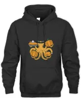 Thanksgiving Pilgrim Octopus Pumpkin Funny Men Women Kids