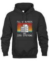 Backprint Full Of Numbers And Zero Emotions Accountant