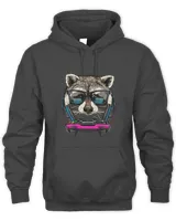 Gaming Raccoon Video Gamer Player Animal Lover