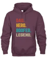 Roofing Father Dad Hero Roofer Legend Roofing Constructor