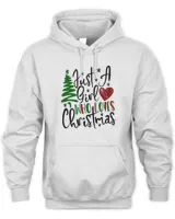 Just a Girl Who Loves Christmas T-Shirt