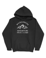 Wilderness Explorer T- Shirt Wilderness Adventure Solo Camp T- Shirt