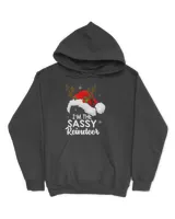 Im The Sassy Reindeer Christmas Funny Pajamas Family Xmas 2