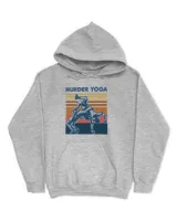 Wrestling Murder Yoga Funny Gift