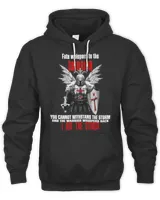Knights Templar Hoodie - Fate Whispers To The Warrior You Cannot Withstand The Storm And The Warrior Whispers Back I Am The Storm - Knights Templar Store