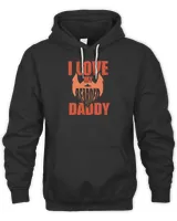 I Love My Bearded Daddy Fathers Day T shirts