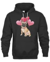 French Bulldog Frenchie Dog Cute Frenchie Heart Balloons Pet Animal Dog French Bulldog 131 Frenchies