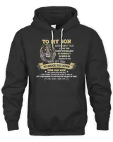 Gift To My Son From Dad, Lion To My Son From Dad, Never Forget That I Love You T-Shirt