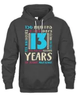13th Birthday Shirt for Kids Gift Age 13 Year Old Boys Girls T Shirt
