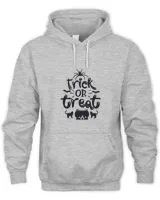 Trick or Treat 2 black t shirt hoodie sweater