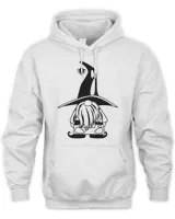 Witch Gnome black t shirt hoodie sweater