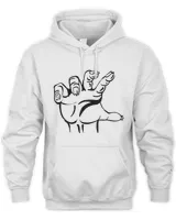 Zombie Hand black t shirt hoodie sweater