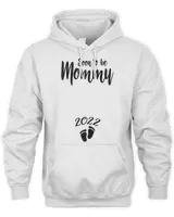 Womens Mom Soon To Be Mommy 2022 Mother Pregnant Kids Mother's Day T-Shirt